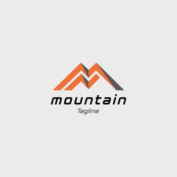 Mountain View Iconic vector