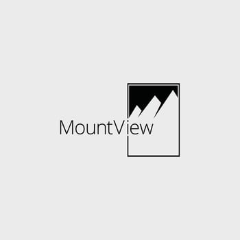 Mountain View Iconic vector