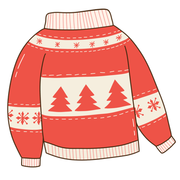christmas sweater clip art png