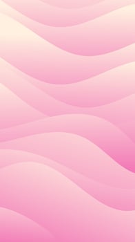 Soft and elegant vertical background with abstract pink waves, ideal for phone wallpapers or social media stories. vector