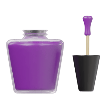 Nail Polish 3D Icon Premium png