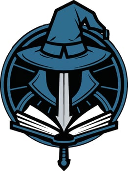 An illustration of the wizard hat vector