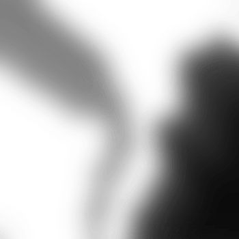 The merging of shapes creates a seamless transparent gradient png