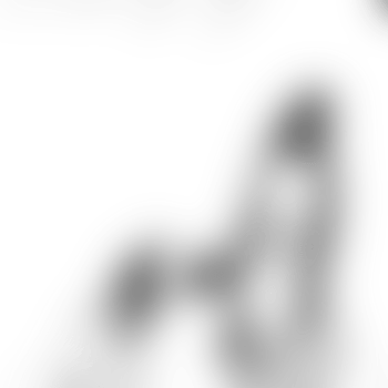 Shapes dissolve into a seamless transparent gradient through smooth blending png
