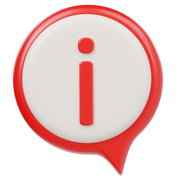 Information 3d render illustration png