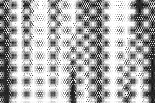 Striped bitmap pattern background with pixel texture. Retro computer game graphic. Abstract noisy effect halftone digital bg. Glitch spackle fade wallpaper vector