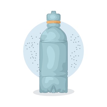illustration of Fresh Water Bottle vector