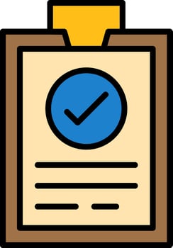 Survey Icon Design vector