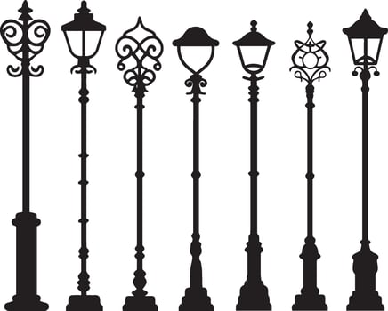 Pegions on wire black graphic vector
