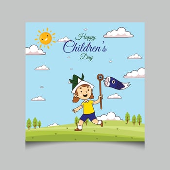 Happy World Children's Day Background vector