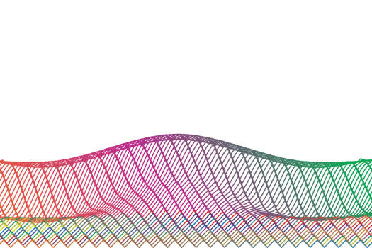 abstract wave background with colorful lines png
