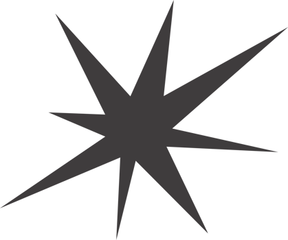Star shape icon. Y2k abstract irregular shiny sparkle. Flash sparks starburst graphic element. Twinkle sticker. Black minimal flat simple sign. png
