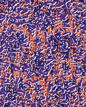 Background pattern for sublimation printing of sports uniforms in orange and purple vector