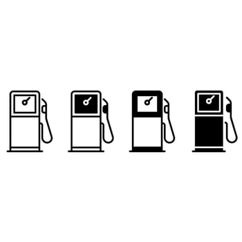 Fuel icon . Petrol illustration sign collection. Energy symbol or logo. vector