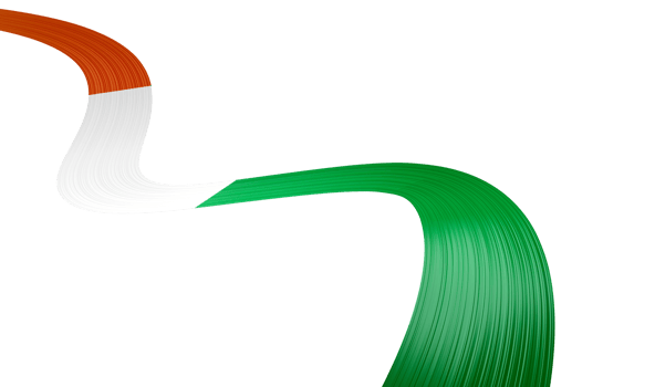 3d Flag Of Ivory Coast 3d Wavy Shiny Ivory Coast Ribbon 3d Illustration png