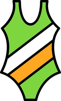 Swimsuit Icon Design Symbol vector
