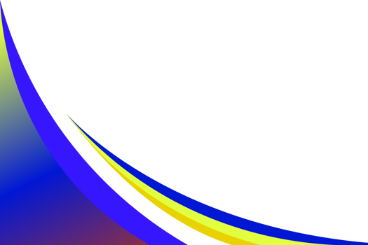 blue and yellow Wave Corner background png