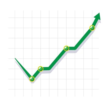 Cute Infographic line illustration for modern company business plan strategy and others vector