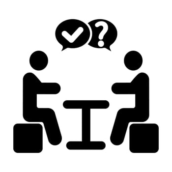 consultation concept line icon. Simple element illustration. consultation concept outline symbol design. vector