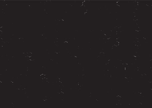 An abstract, distressed monochrome design with a black background and white dots, reminiscent of the night sky vector