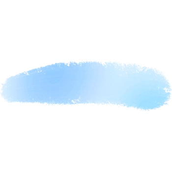 A Rough Blue Gradient Brush Stroke Illustration Fading From Deep Navy To Sky Blue png