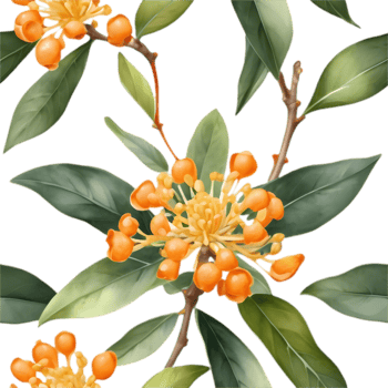 Kinmokusei Flower, Autumns Fragrant Gem. . png