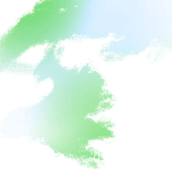 A Rough Green Blue Gradient Illustration With Textured Grunge Style Brush Strokes png