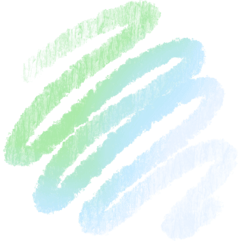 Illustration Of Textured Green Blue Gradient Strokes In A Rugged Grunge Style png