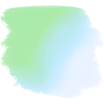 Green And Blue Gradient Illustration With Soft Brush Strokes And Grunge Texture png