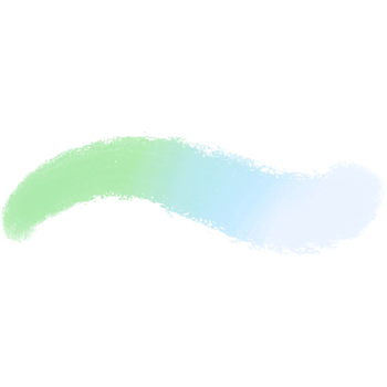 Bold Green And Blue Gradient Strokes In A Grunge Style Brush Illustration png