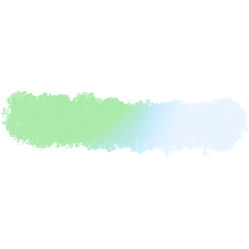 Bold Green And Blue Gradient Brush Strokes Illustration With Rough Grunge Edges png