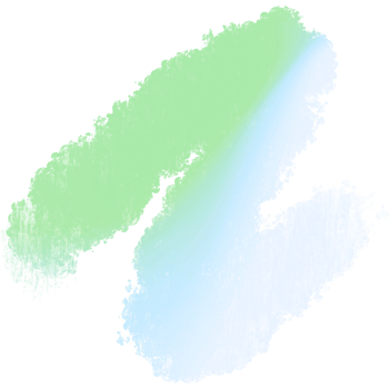 Illustration Of Bold Green And Blue Gradient Strokes With Textured Grunge Effects png