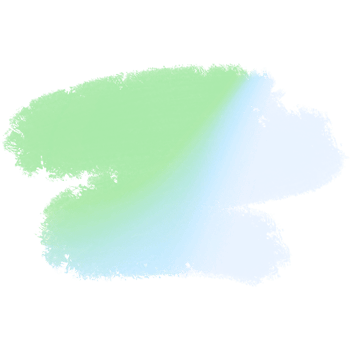 Rough Green Blue Gradient Brush Strokes In A Textured Grunge Style Illustration png