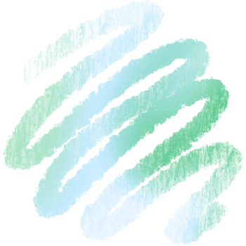 Textured Grunge Effects On Green Blue Gradient Brush Strokes Within Illustration png