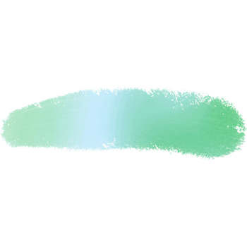 Green Blue Gradient Brush Strokes Illustration With Rugged Textured Grunge Brush Effects png
