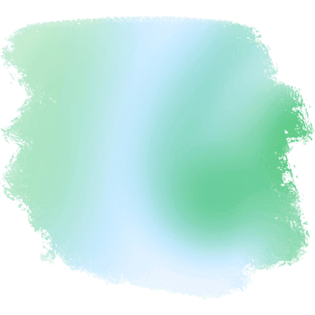 Illustration Of Brush Strokes Blending Green And Blue With Rugged Grunge Textures png