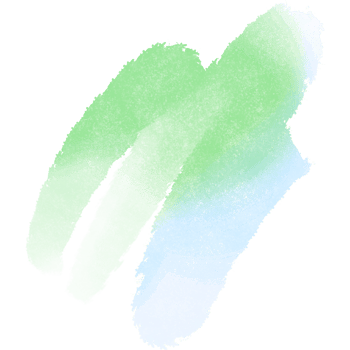 Soft Green Gradient Strokes Merging Into A Textured Grunge Brush Style png