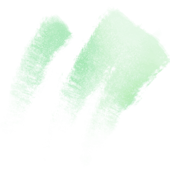 Illustration Of Bold Green Gradient Strokes Merging Into Raw Grunge Edges png