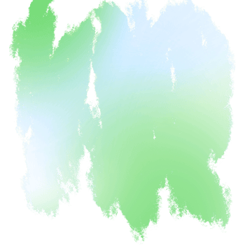 Bold Green Gradient Brush Strokes Merging Into Raw Grunge Inspired Marks png
