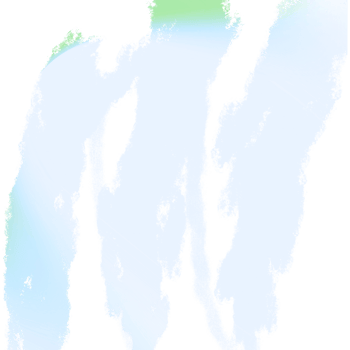 Beautiful Green Gradient Strokes Merging Into Rugged Textured Grunge Inspired Details png