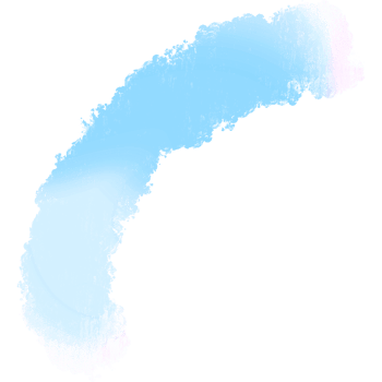 A Stunning Pink Blue Gradient Brush Stroke With Bold Hand Drawn Grunge Marks png