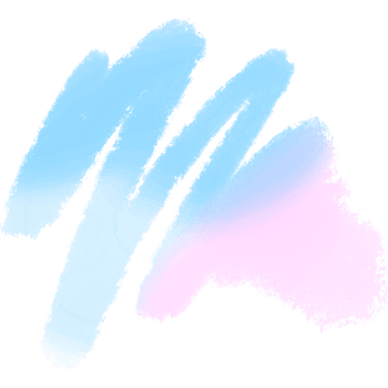 A Textured Pink Blue Gradient Brush Stroke Merging Into Raw Grunge Textures png