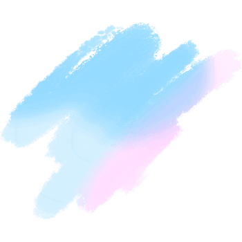 Hand Drawn Pink Blue Gradient Brush Strokes Fading Into Gritty Textured Grunge Marks png