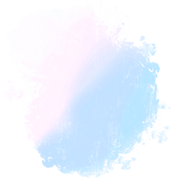 Beautiful Pink Blue Gradient Brush Strokes Blending Into Bold Raw Grunge Marks png