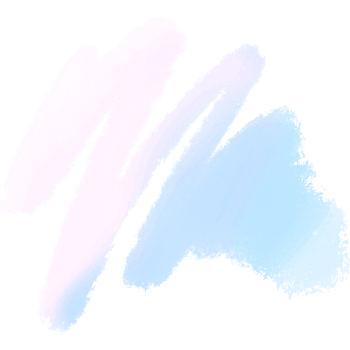 Soft Pink And Blue Gradient Brush Strokes With Rough Textured Hand Drawn Edges png