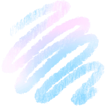Hand Drawn Pink Blue Gradient Strokes Merging Into Rough Raw Grunge Inspired Finishes png