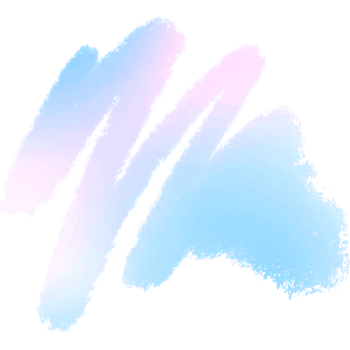 Pink Blue Gradient Brush Strokes Blending Into Rough Textured Hand Drawn Grunge Marks png