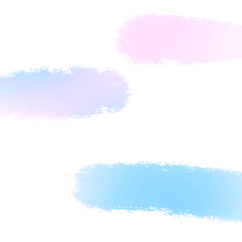 Pink Blue Gradient Brush Strokes With Rough Textured Hand Drawn Grunge Edges png