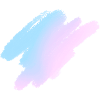Hand Drawn Pink Blue Gradient Brush Strokes Blending Into Textured Rugged Grunge Marks png