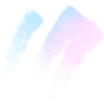 Hand Drawn Pink Blue Gradient Brush Strokes With Rough Textured Grunge Inspired Details png